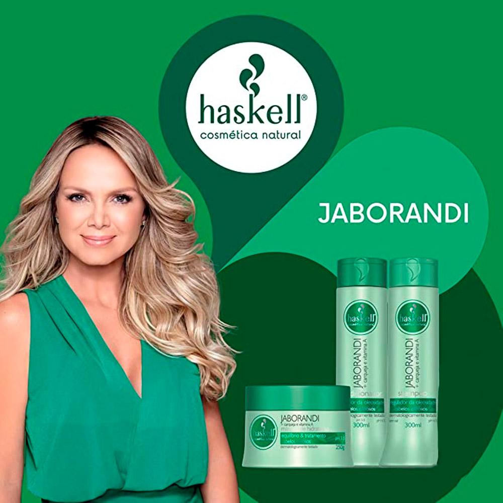 Kit Haskell Jaborandi Shampoo E Condicionador Ml E Mascara G