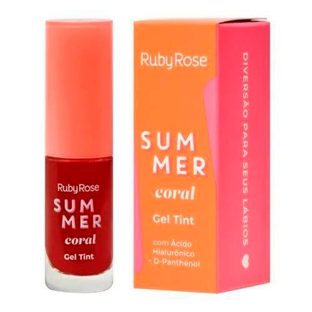 Gel Tint - Summer Coral  - Ruby Rose
