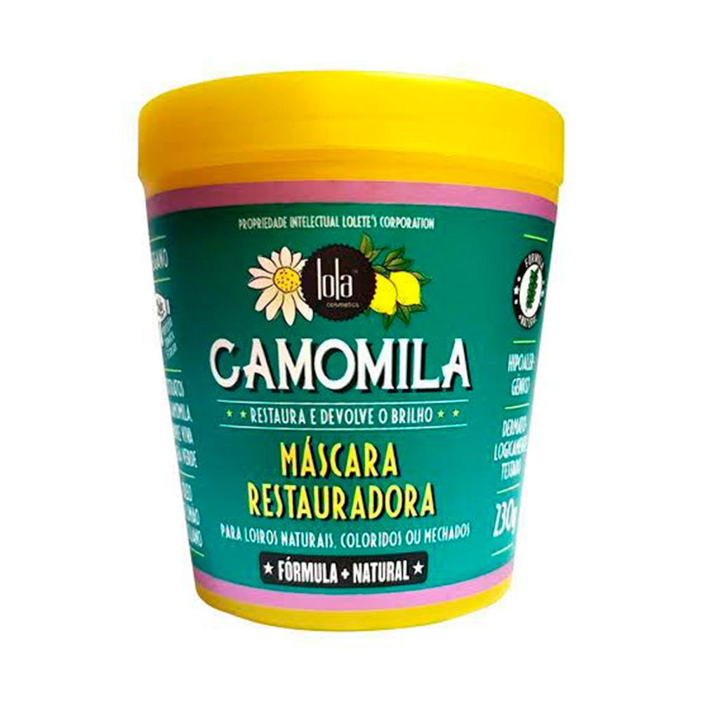 Lola Cosmetics Camomila - Máscara Restauradora - 230g