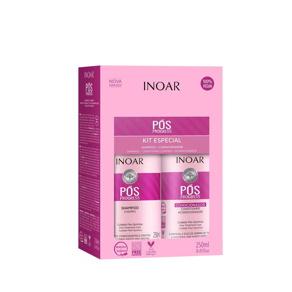 Kit Shampoo + Condicionador Inoar Duo Pós Progress