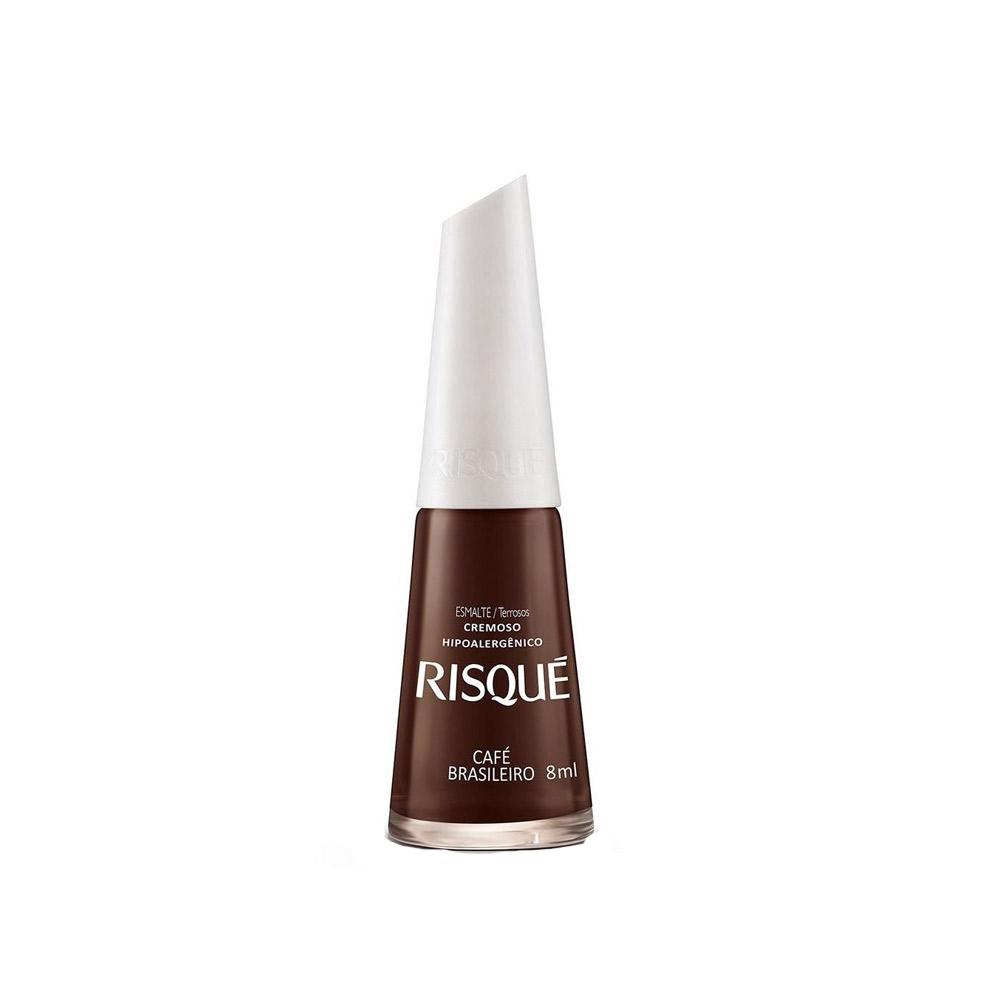 Esmalte Risque Cremoso Café Brasileiro 8ml