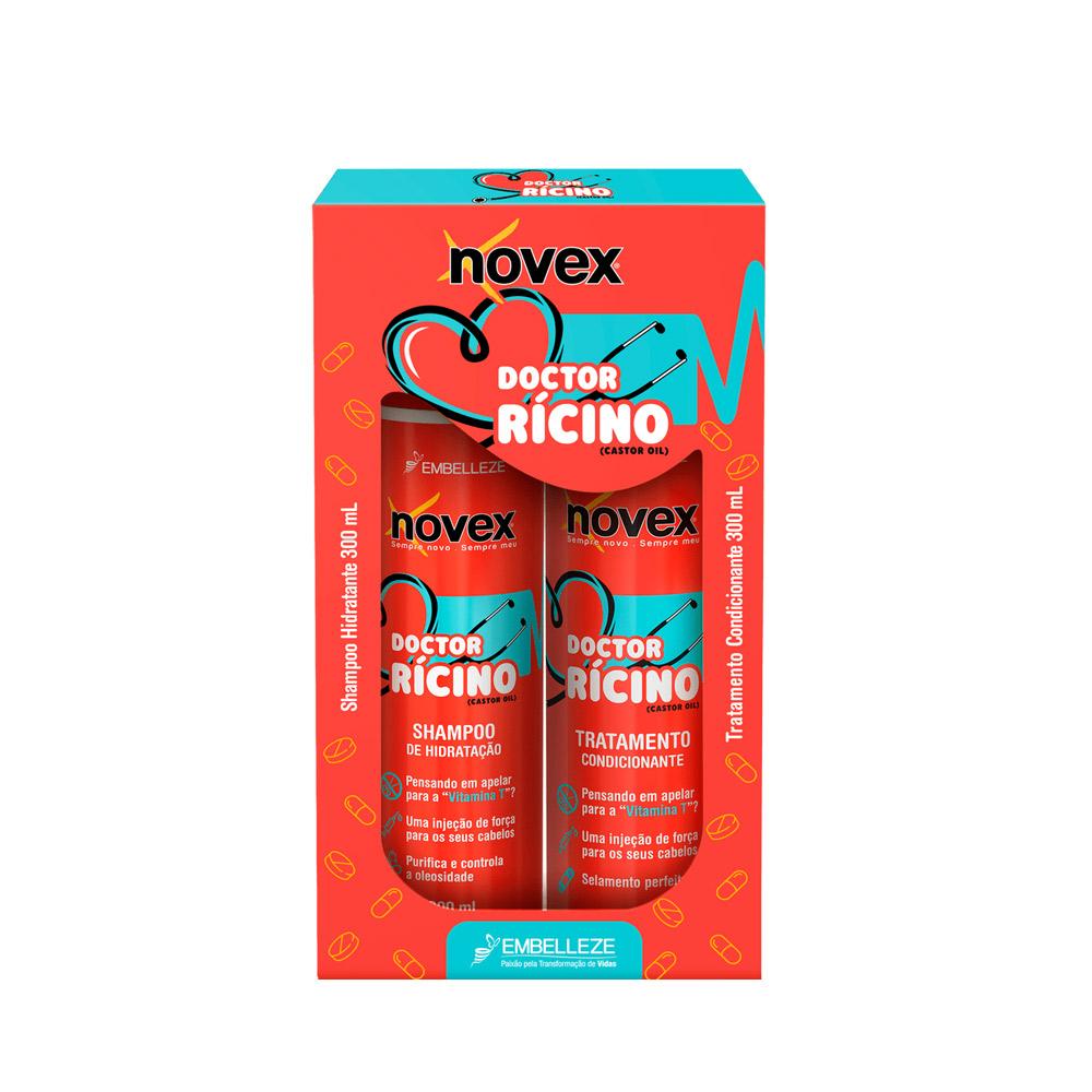 Shampoo e Condicionador Novex Doctor Rícino 