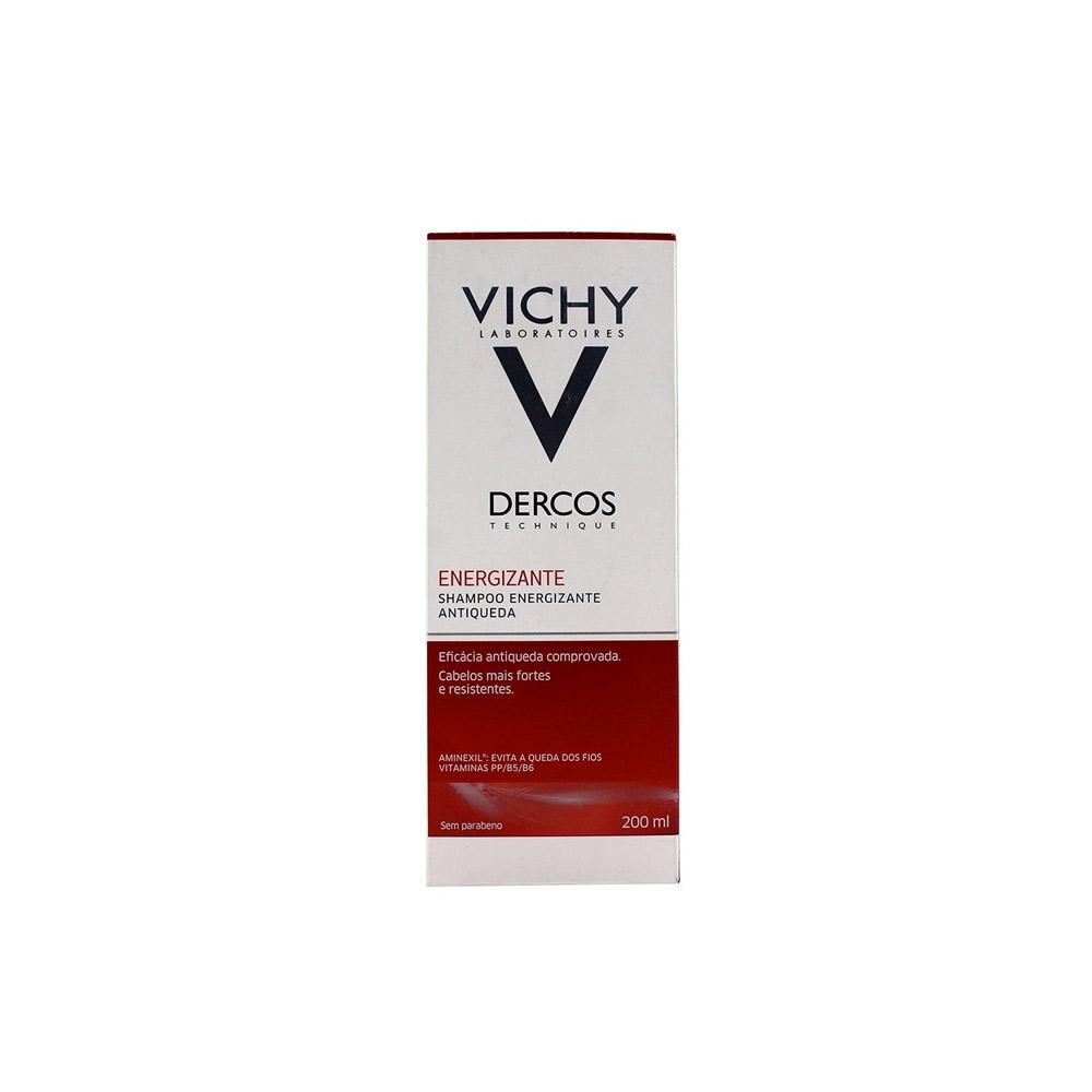 Dercos Shampoo Energizante Vichy - Shampoo para Enfraquecimento Capilar e Queda - 200ml