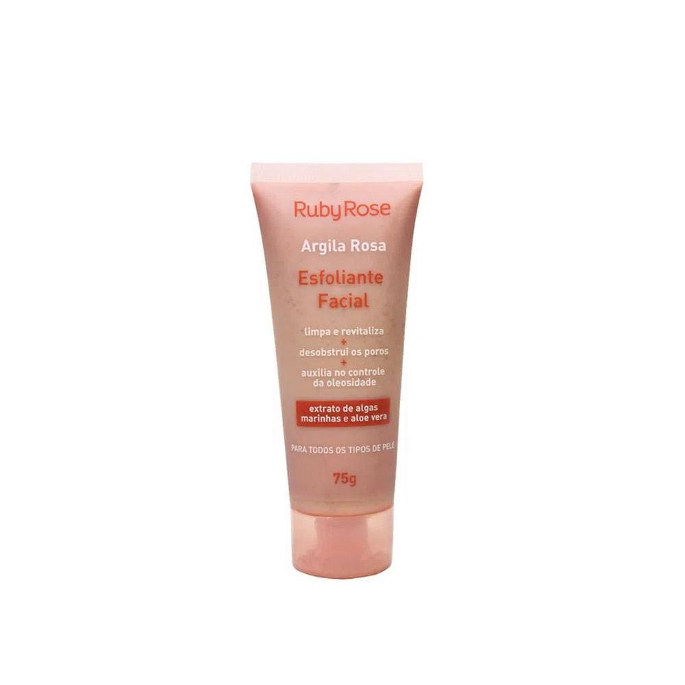 ESFOLIANTE FACIAL ARGILA ROSA - RUBY ROSE