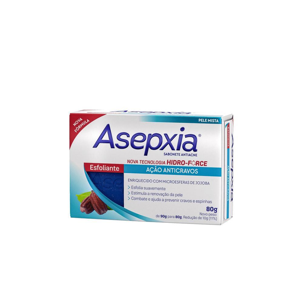 Sabonete Esfoliante Asepxia Ação Anticravos -  80g