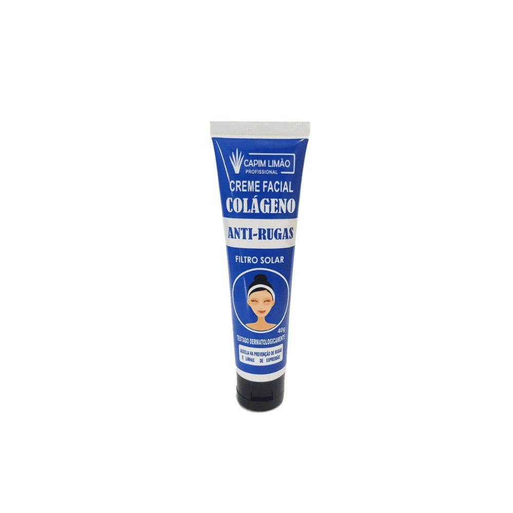 Capim Limão Creme Facial Anti-rugas - 40g