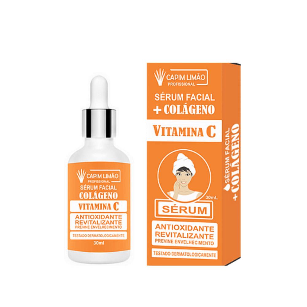 Capim Limão Sérum Vitamina C + Colágeno- 30ml 
