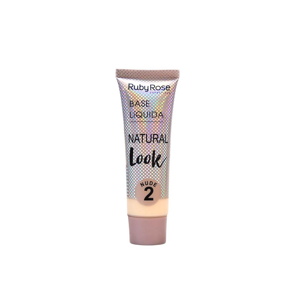 BASE LÍQUIDA NATURAL LOOK NUDE 2 - RUBY ROSE