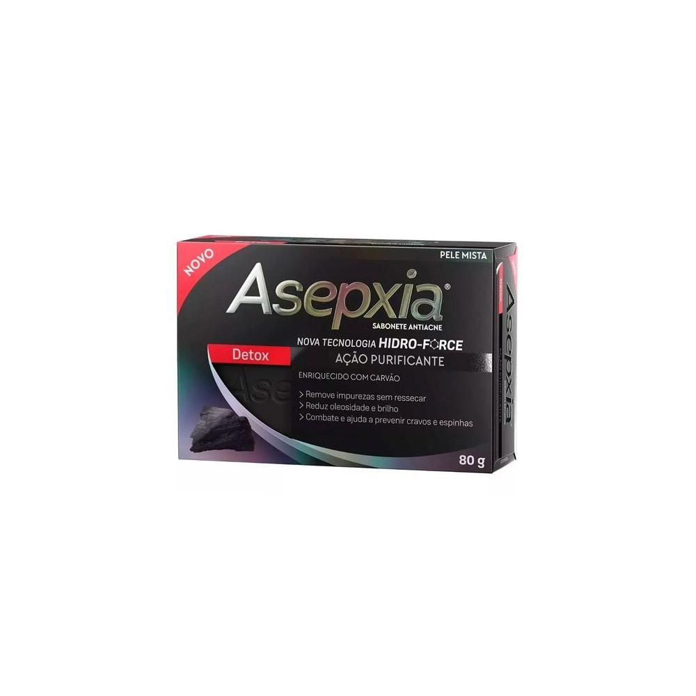 Sabonete Antiacne Asepxia Detox - 80g