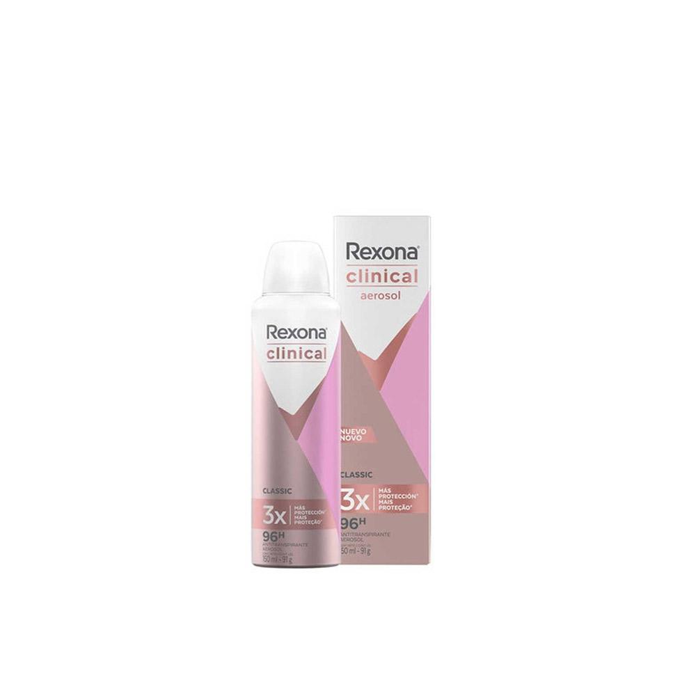 Desodorante Aerosol Rexona Clinical Classic - 150ml