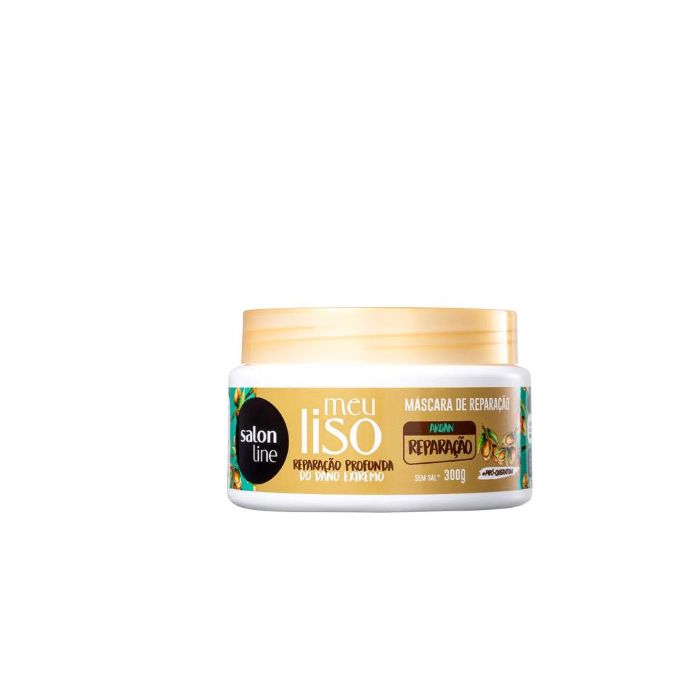 Salon Line Meu Liso Argan Reparação - Máscara Capilar 300g
