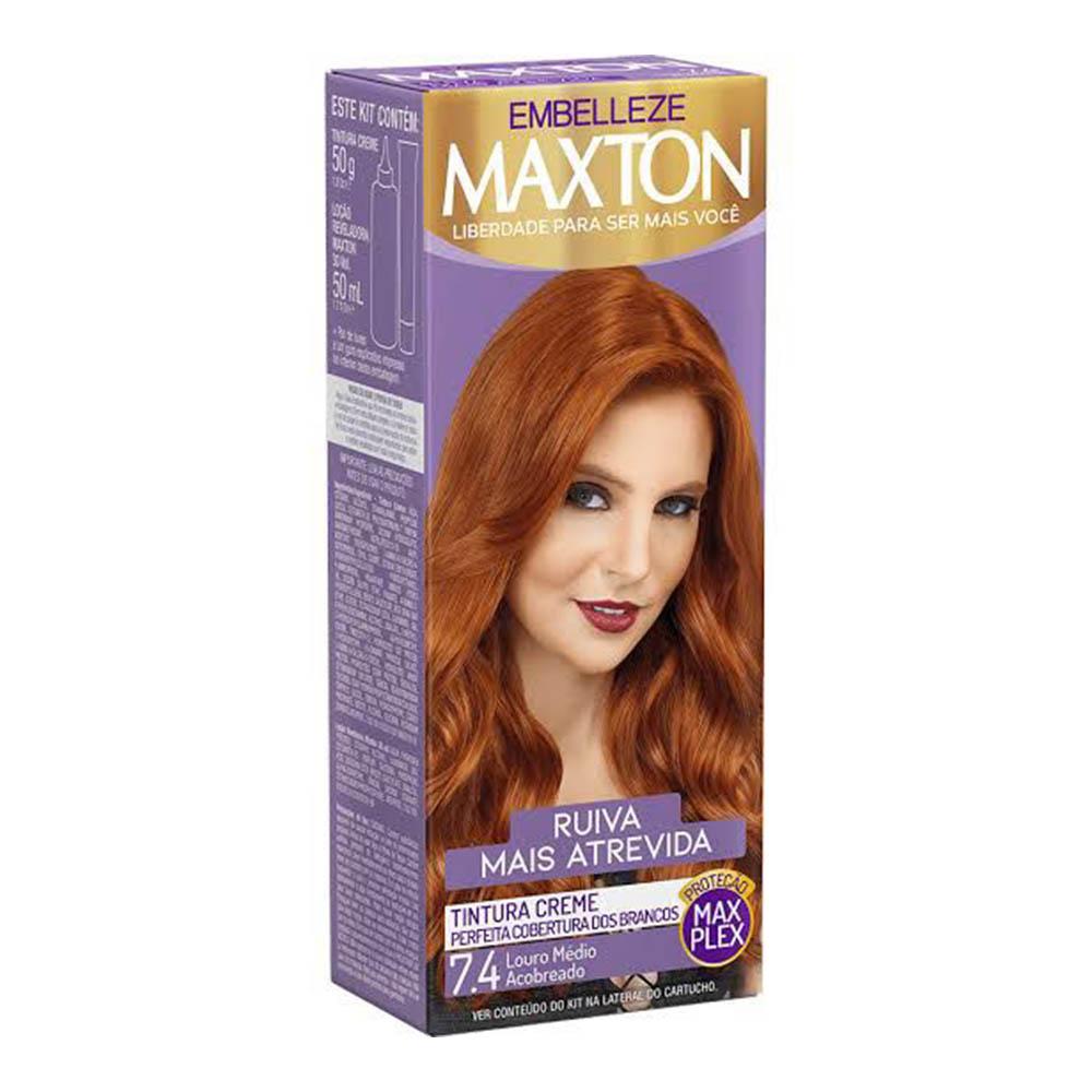 Colora O Maxton Ruiva Atrevida Louro M Dio Acobreado Sol Peeling