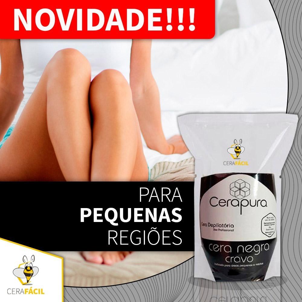  Cera Para Depilação Elástica Sistema Espanhol Cravo 500g