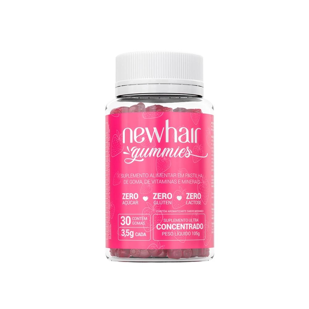 Goma para cabelos e unhas New Hair Gummies - 30 Und 