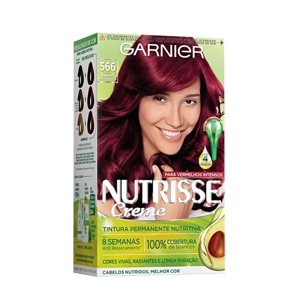 Coloração Garnier Nutrisse Creme 566 Pimenta Dedo de Moça