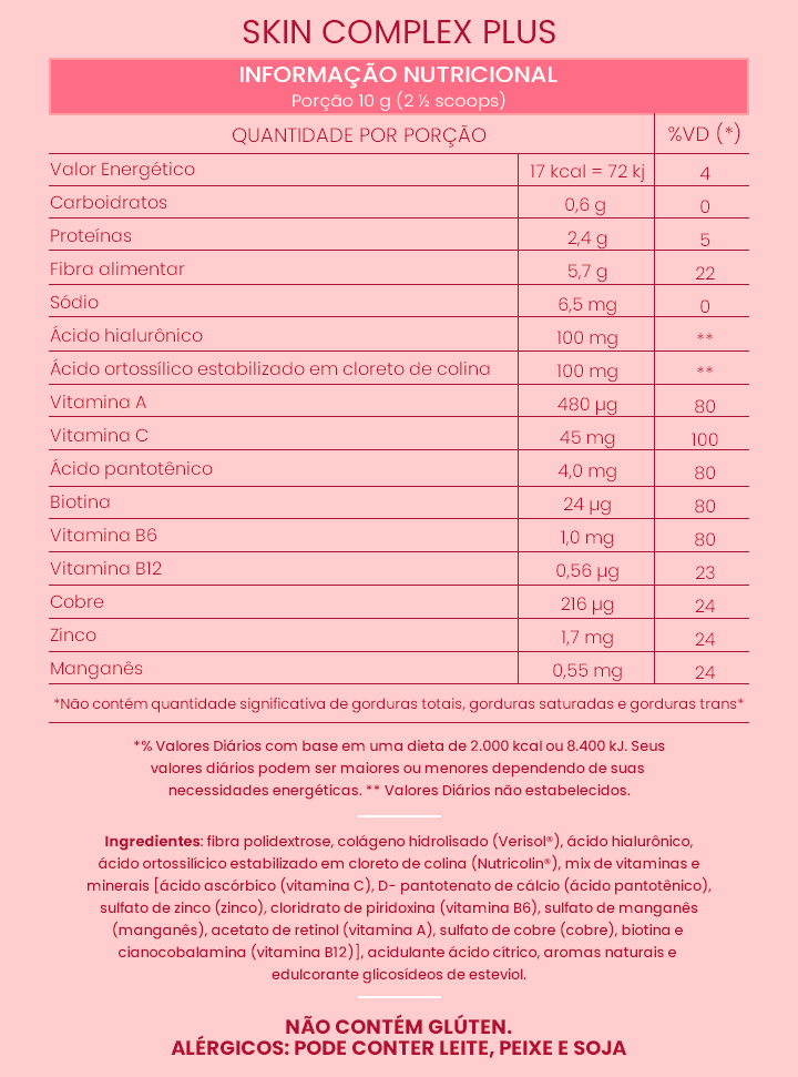 Skin Complex Plus - Viva Beauty