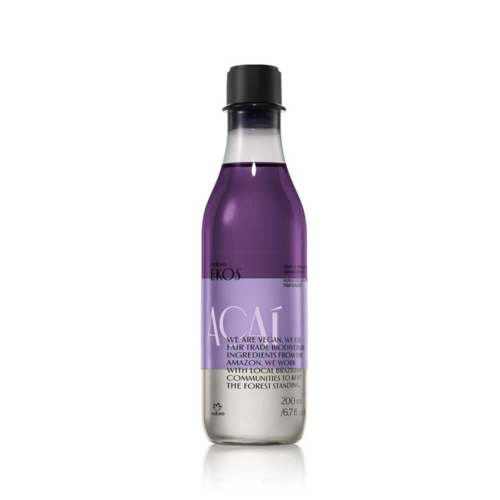 Óleo Trifásico Desodorante Corporal Ekos Açaí 200 ML