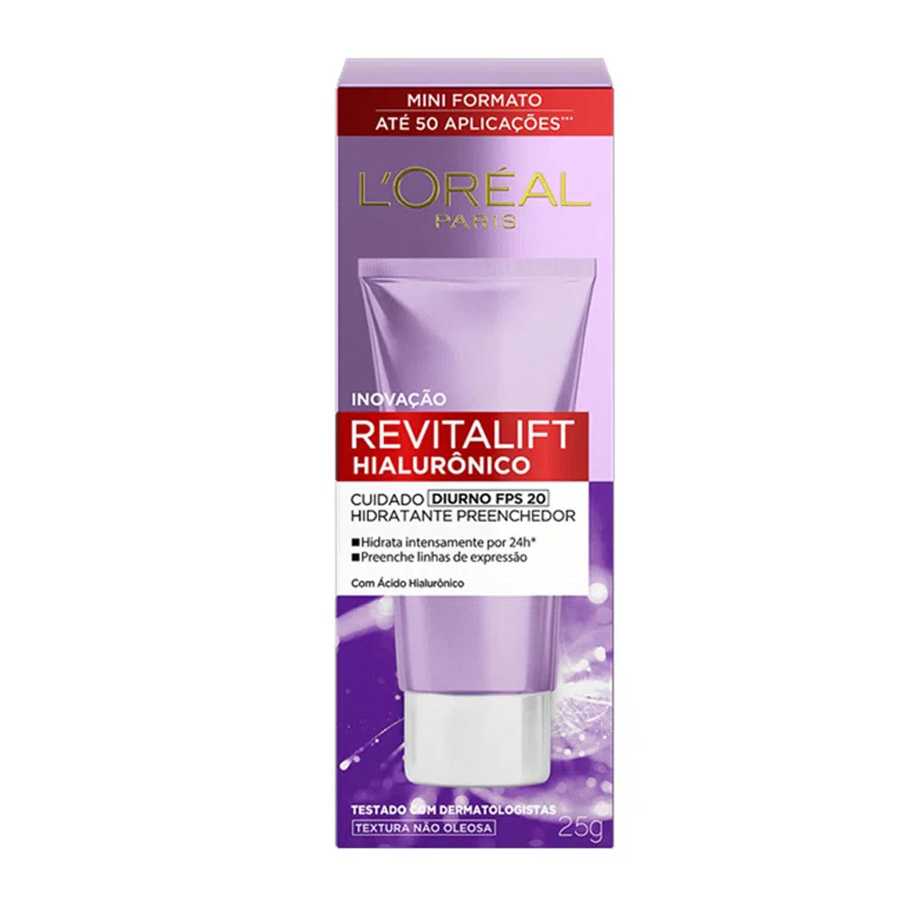 Creme Facial Antiidade L'oréal Paris Revitalift Hialurônico Diurno - 25g