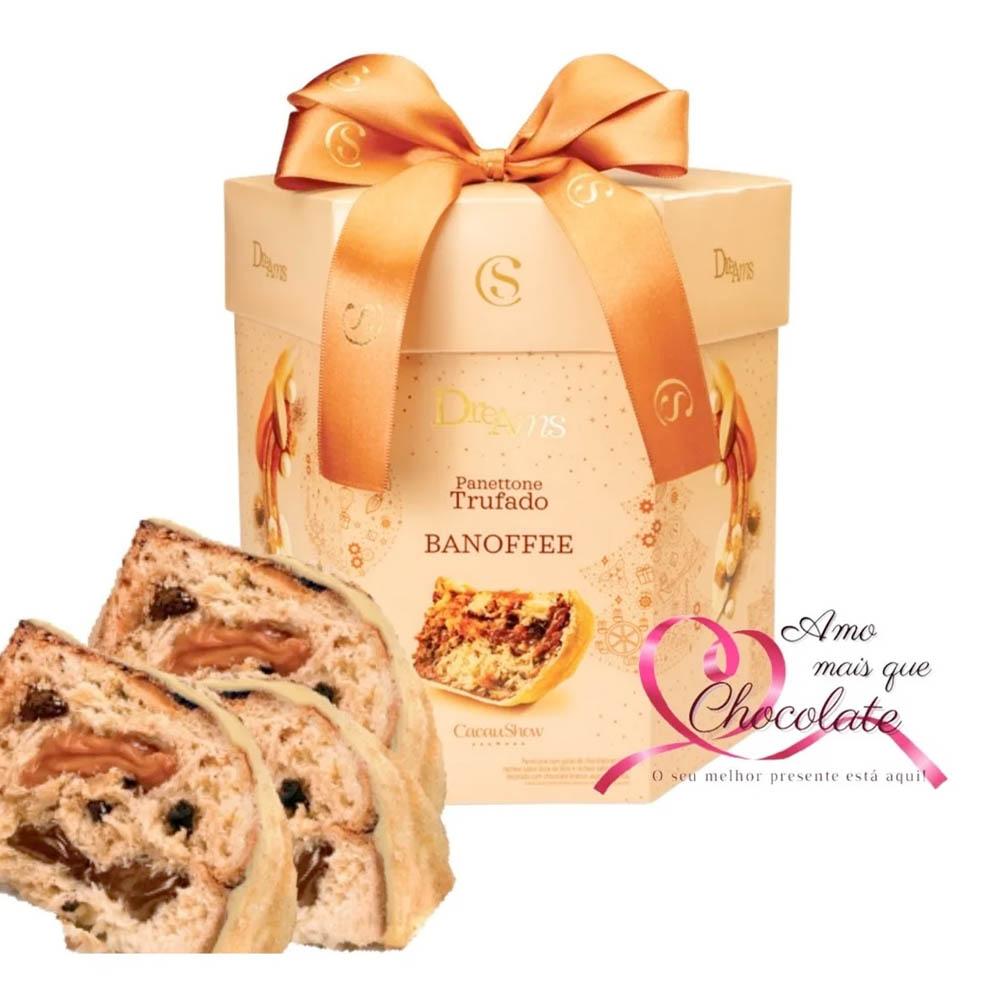 Panettone Cacau Show Dreams Banoffee 750g