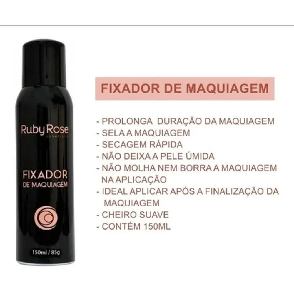 Fixador de Maquiagem Ruby Rose - Hb312