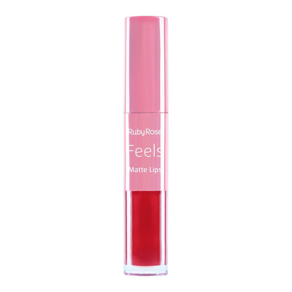 Batom Duo Matte Lips Feels Ruby Rose - Hb8608 - 364