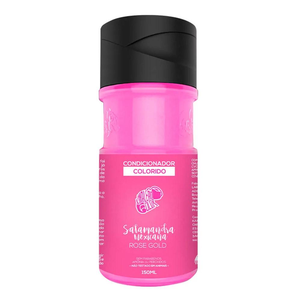 Kamaleão Color Condicionador Colorido Salamandra Mexicana Rose Gold - 150ml