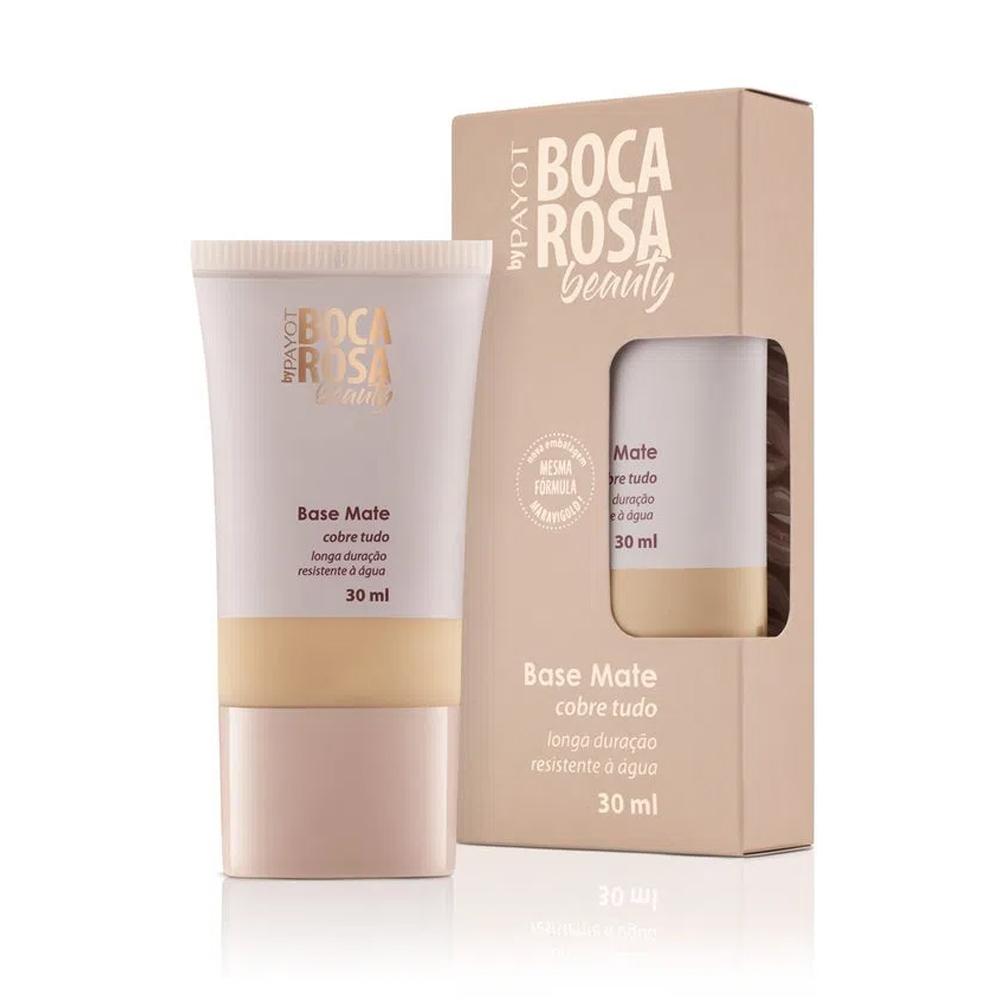 Base Liquida Mate Boca Rosa Beauty By Payot - 04 Antônia