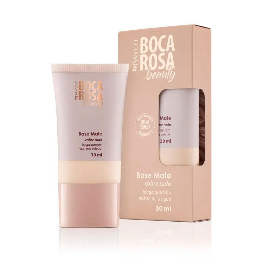 Base Líquida Mate Boca Rosa Beauty By Payot 02 - Ana