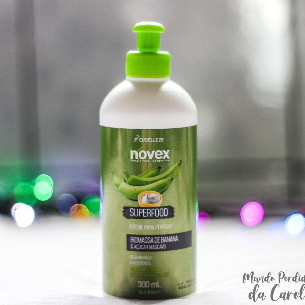 Creme Para Pentear Biomassa de Banana e Açúcar Mascavo - 300ml