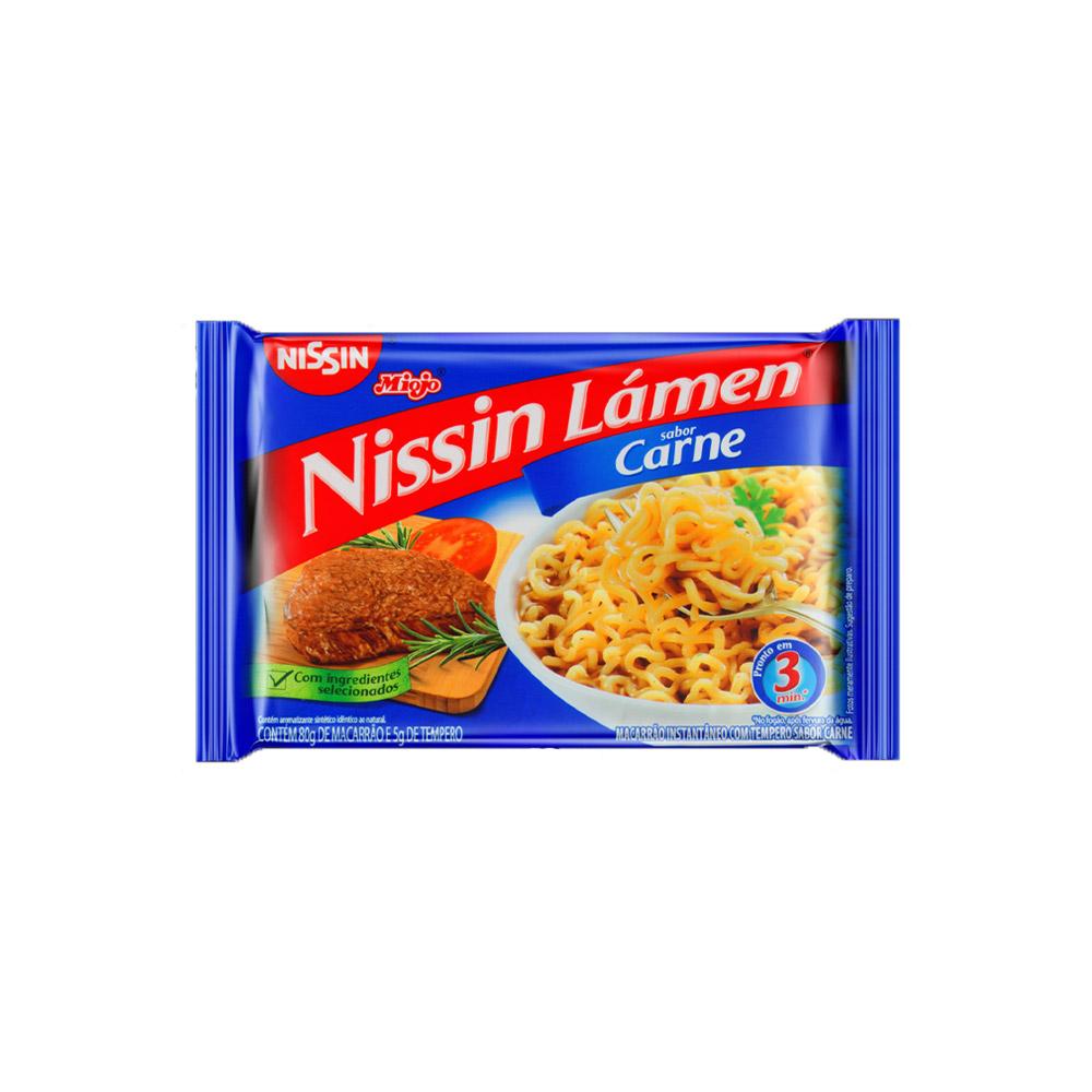 Macarrão Instantâneo Nissin Carne - 85g