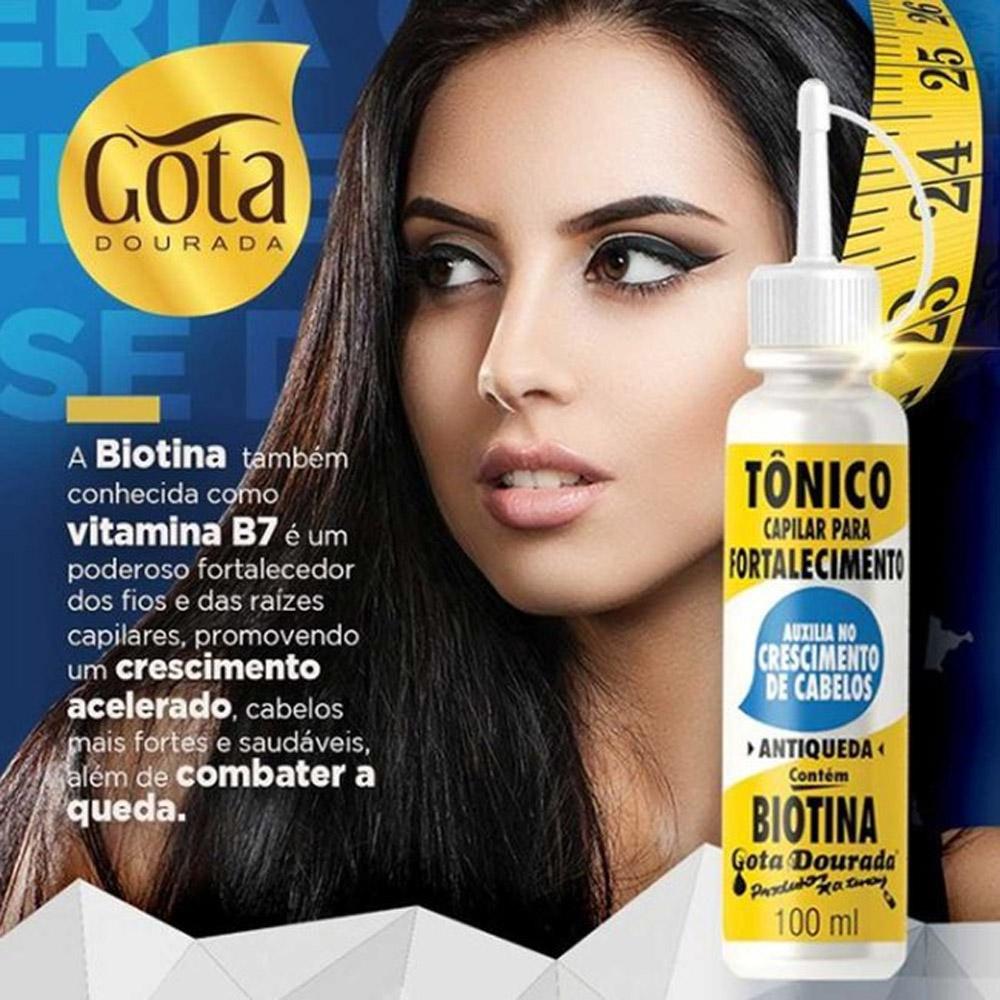 Tônico Capilar Biotina - 100ml
