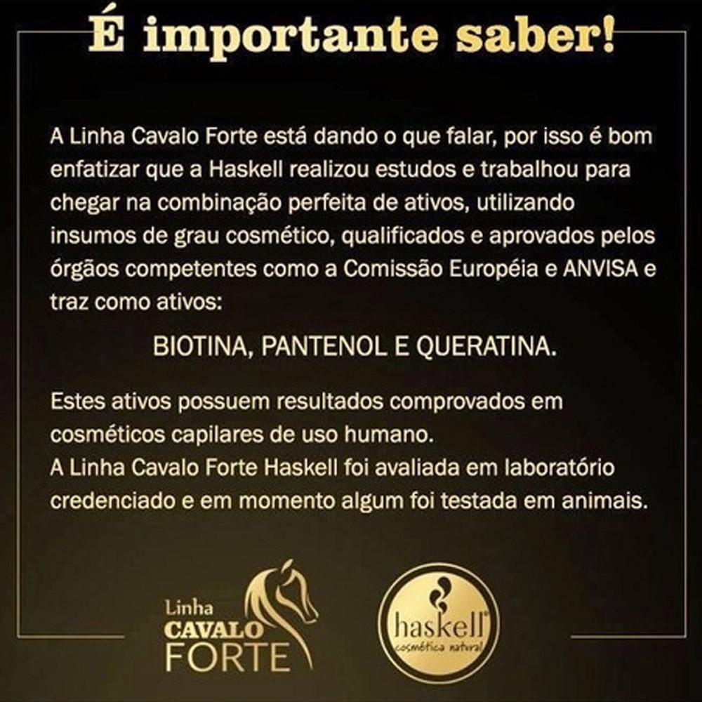 Haskell Cavalo Forte Fortalecedor Tratamento Capilar - 35ml