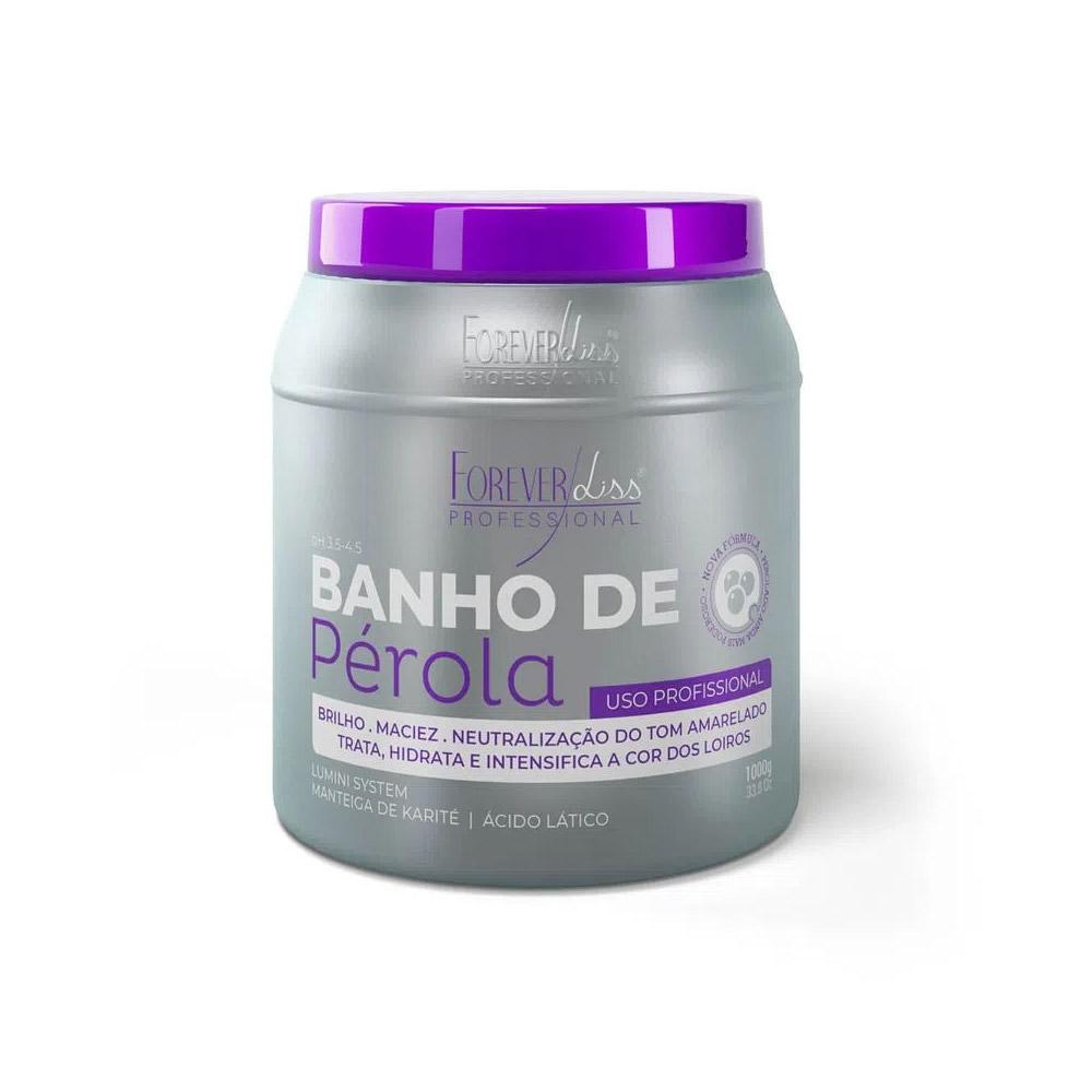 Máscara Banho de Pérola Forever Liss 1000g