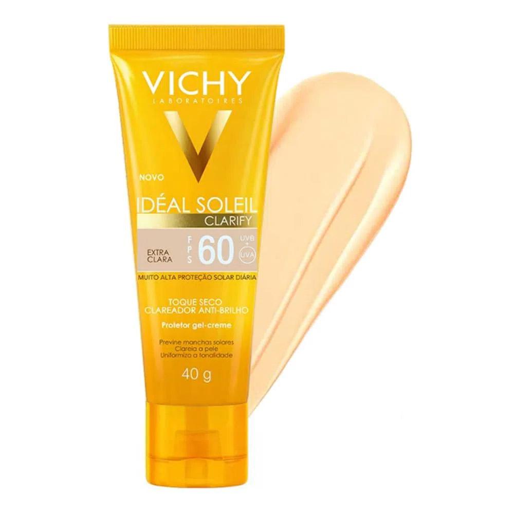 Protetor Solar Facial Vichy Idéal Soleil Clarify Fps 60 – Extra Clara 40g