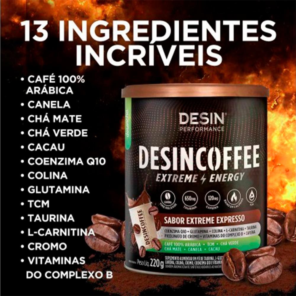 Desincoffee Extreme Energy Sabor Extreme Expresso 220g 