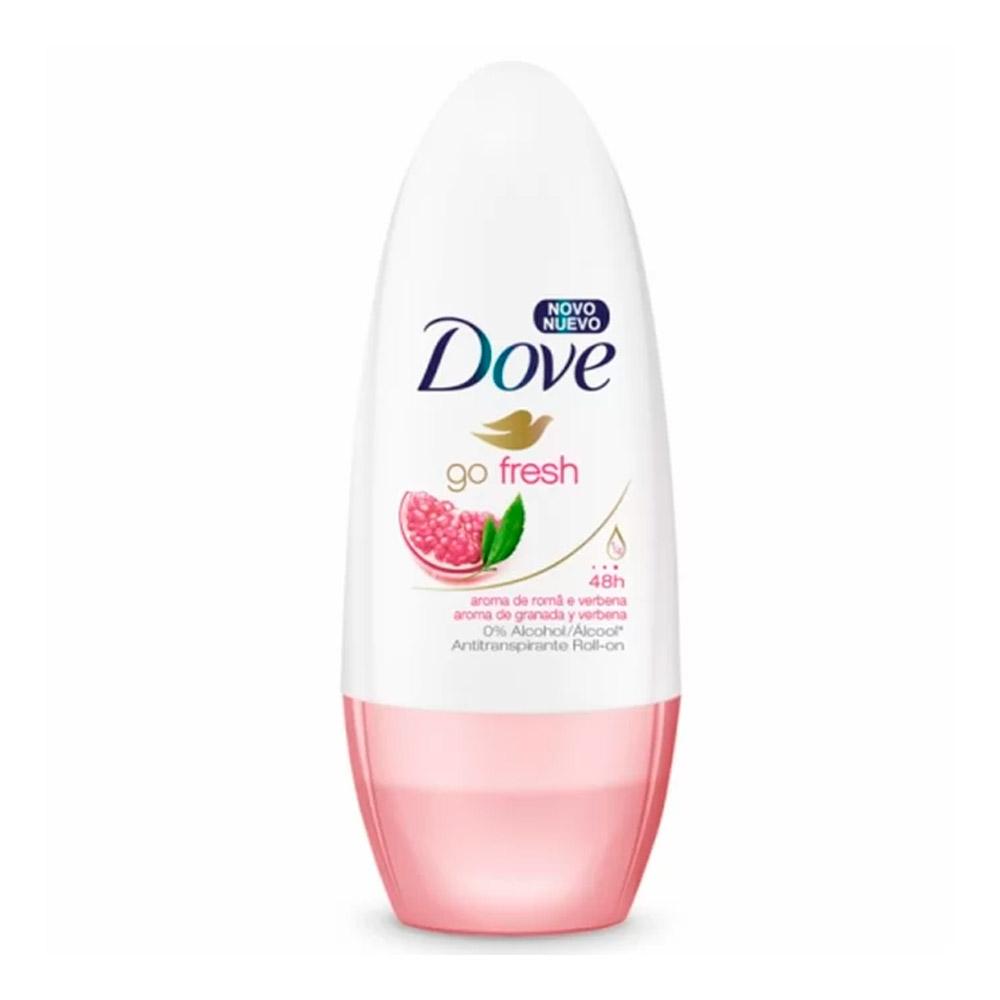 Desodorante Roll On Dove Go Fresh Romã e Verbena - 50ml