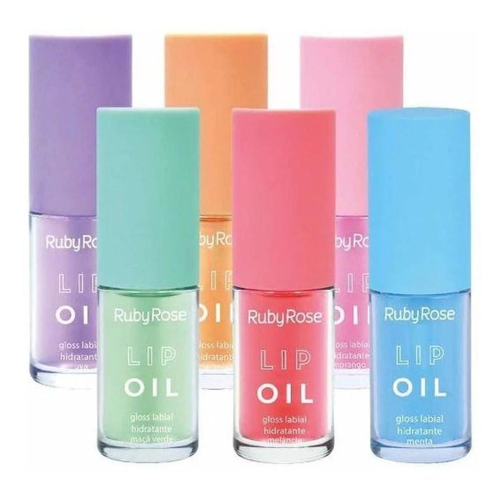 Ruby Rose Gloss Labial Lip Oil- Laranja 3,8ml