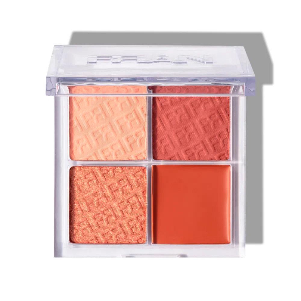 Paleta Blushes Fran By Franciny Ehlke Beach Face- 4 Cores