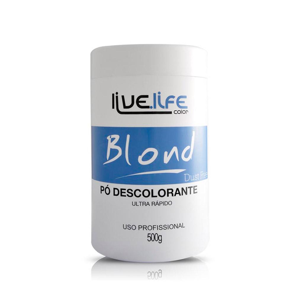 Pó Descolorante Blond Dust Free Live Life - 500g