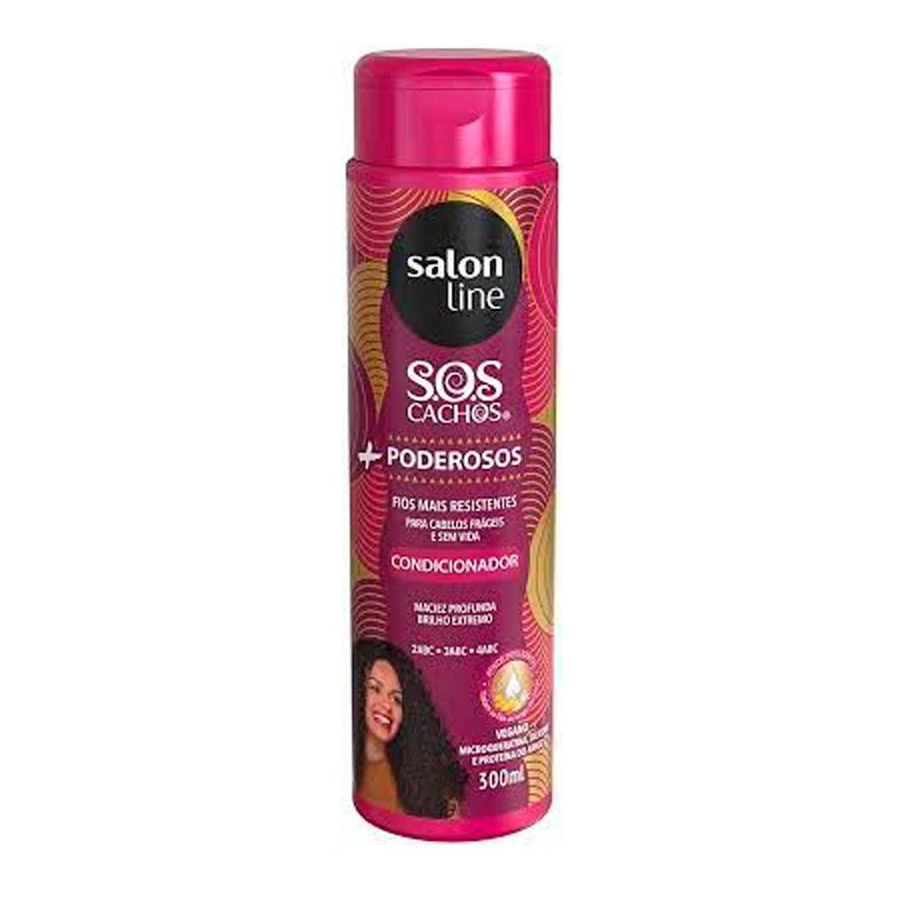 Condicionador Sos Cachos + Poderosos Salon Line- 300ml