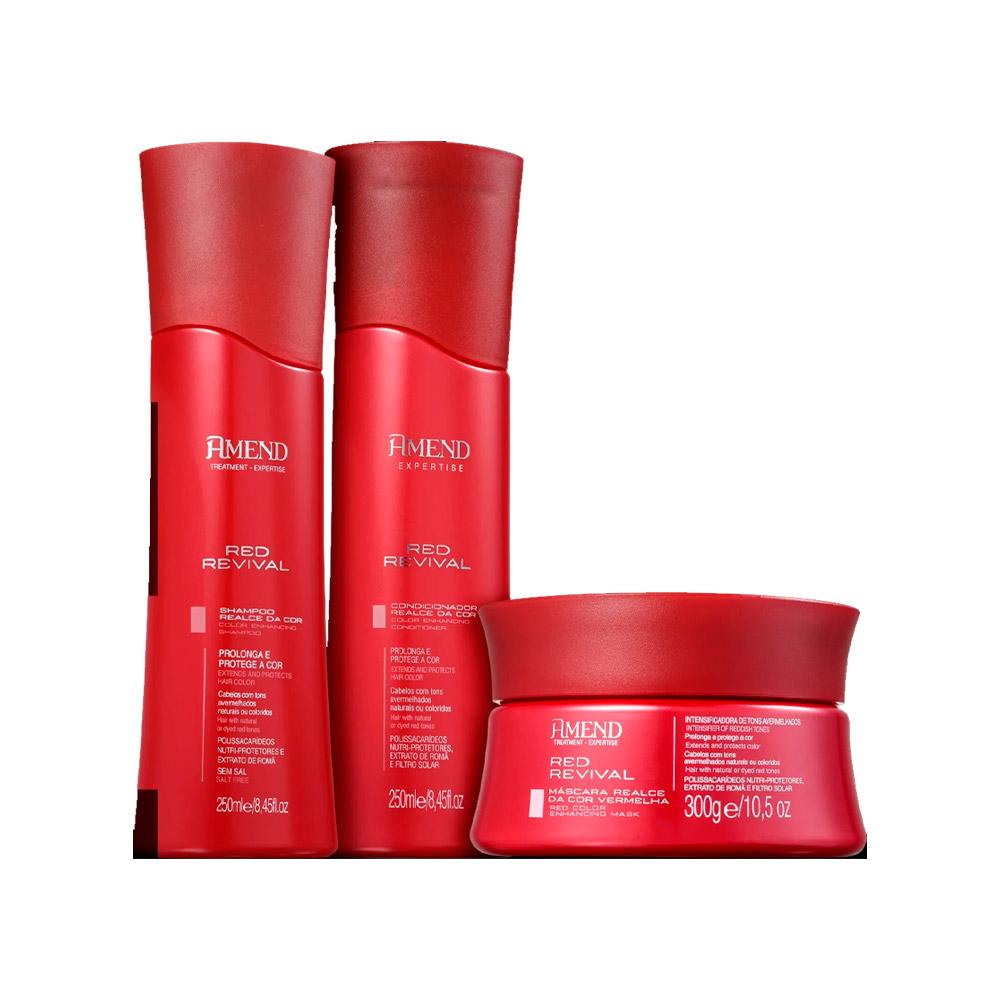 Kit Amend Red Revival- Realce da Cor Vermelha