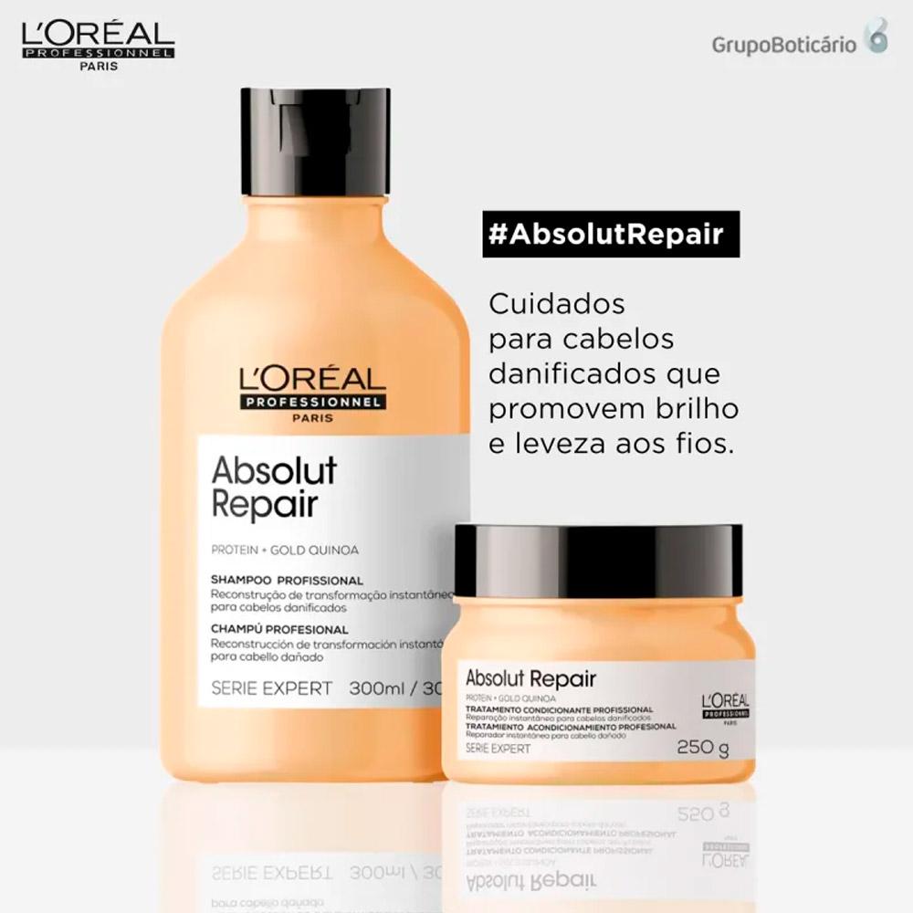 L'oréal Professionnel Absolut Repair - Shampoo 300ml e Máscara 250g