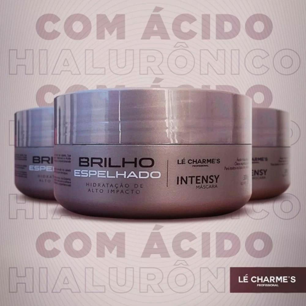 Máscara Lé Charme's Intensy Brilho Espelhado 300g