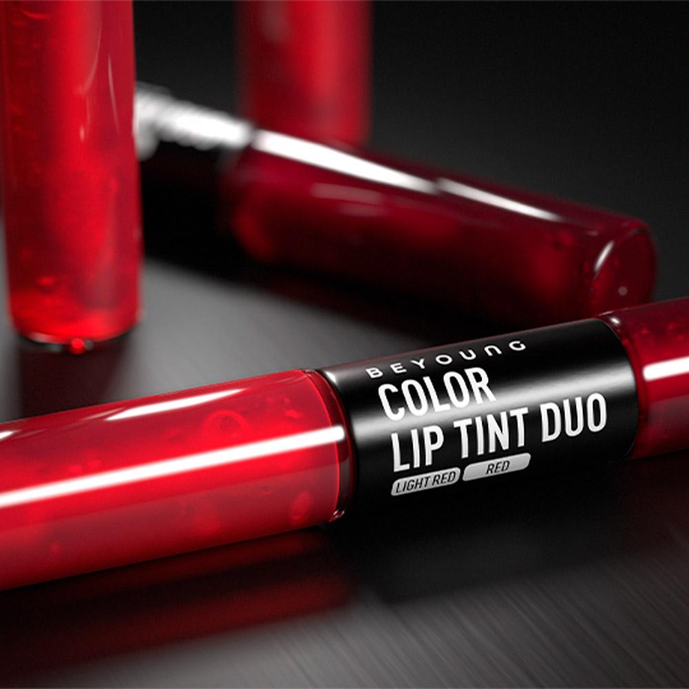 Beyoung Lip Tint Duo Color Red- 5g Cada