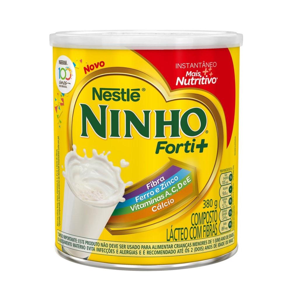 Leite Pó Instantâneo Ninho Fortimais Lata - 380g
