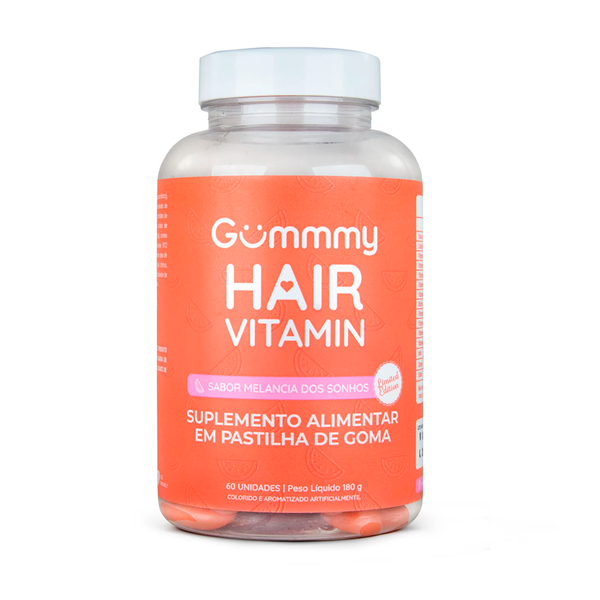 Gummmy Hair Vitamin Sabor Melância dos Sonhos -180g