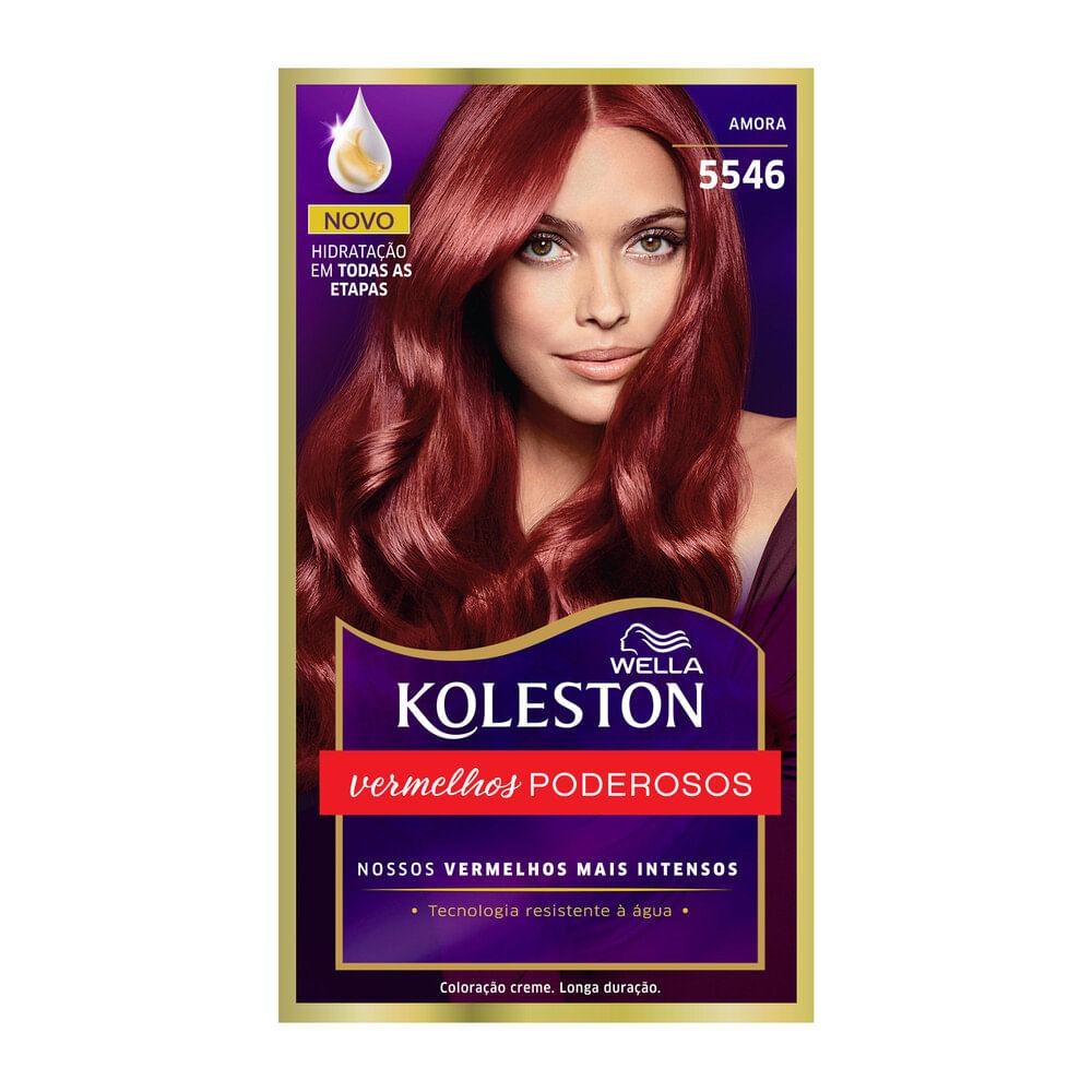 Coloração Koleston Wella- 5546 Amora