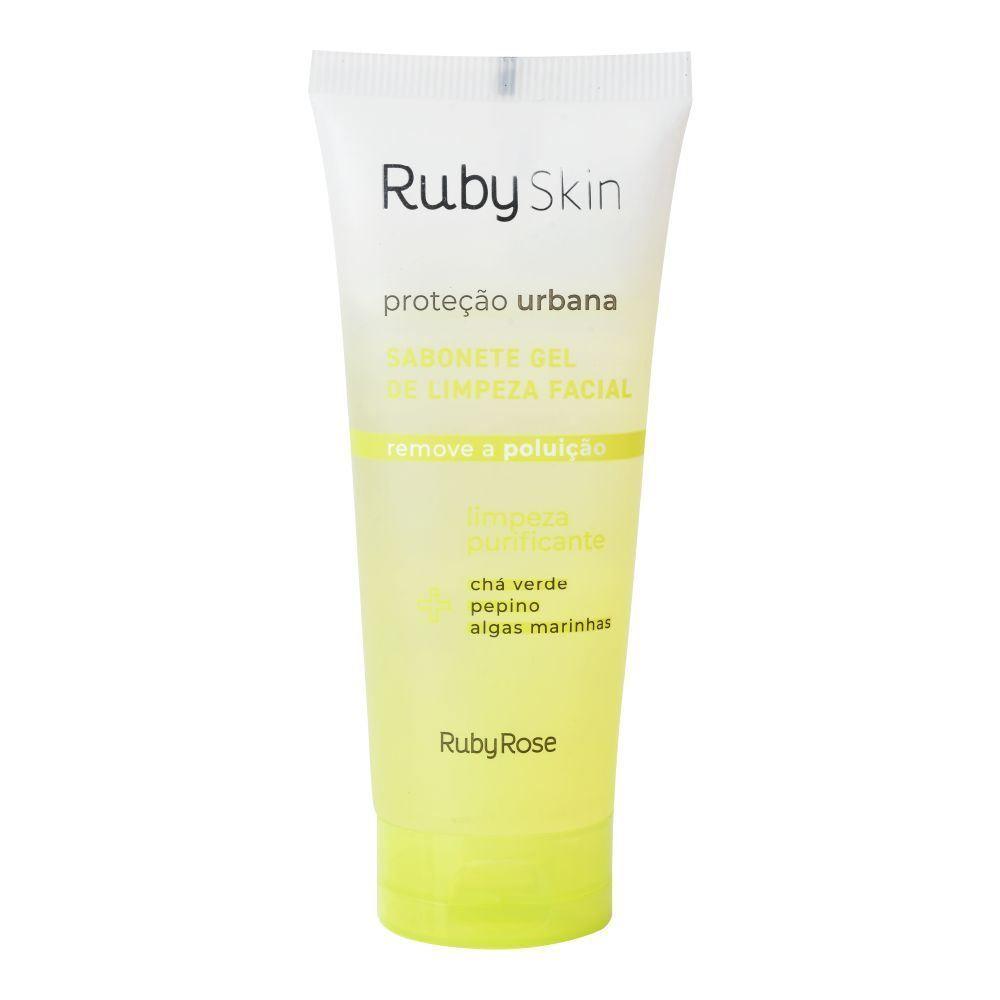 Ruby Rose Sabonete Gel de Limpeza Proteção Urbana Ruby Skin- 100ml