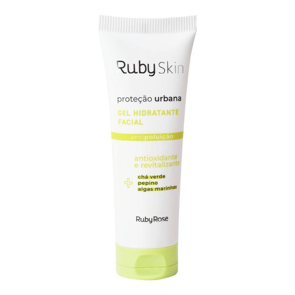 Ruby Rose Gel Hidratante Facial Proteção Urbana Ruby Skin- 50ml
