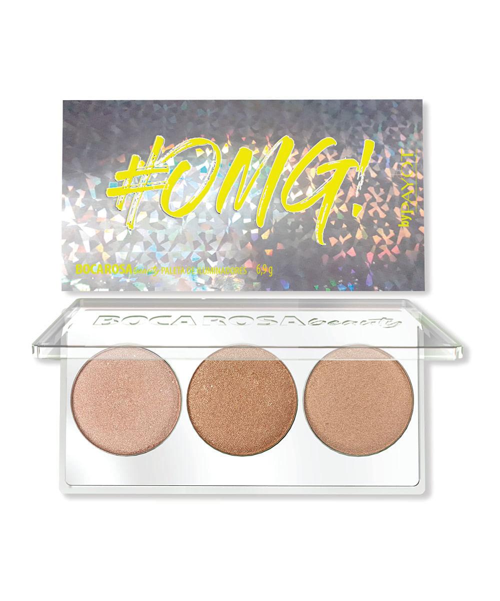 Paleta de Iluminador Boca Rosa #omg